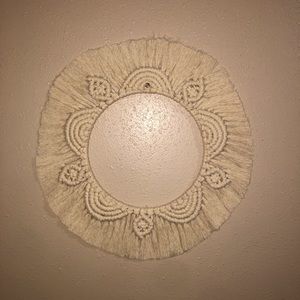 Handmade Macrame Mandala Style Boho Wall Decor